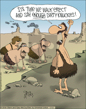 The Flying McCoys on Tuesday January 14, 2014 Comic Strip