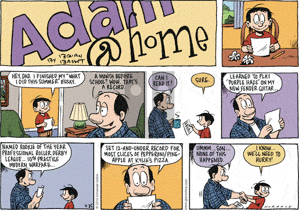 Adam@Home on Sunday July 25, 2010 Comic Strip