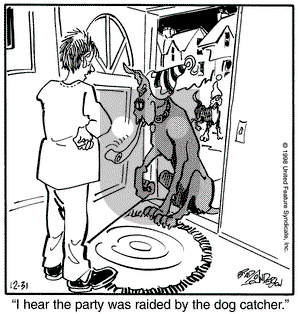 Marmaduke on Thursday December 31, 1998 Comic Strip