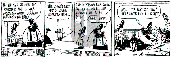 Overboard on Tuesday August 19, 1997 Comic Strip