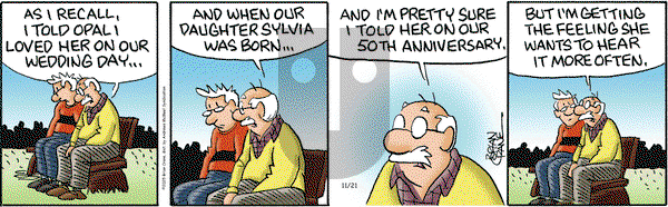 Pickles on Friday November 21, 2025 Comic Strip