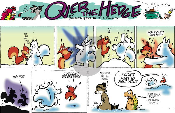 Over the Hedge on Sunday February 7, 2016 Comic Strip