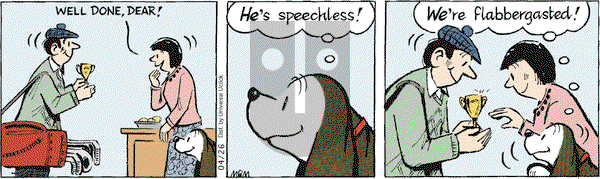 Fred Basset on Thursday April 26, 2012 Comic Strip