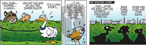 Over the Hedge on Wednesday March 25, 2020 Comic Strip