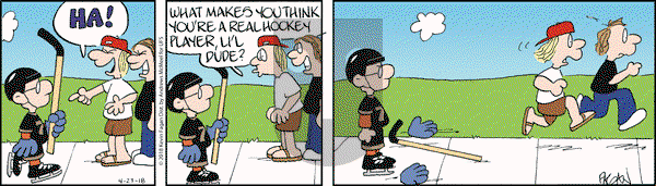 Drabble on Monday April 23, 2018 Comic Strip