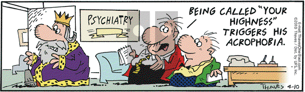 Frank and Ernest on Saturday April 10, 2010 Comic Strip