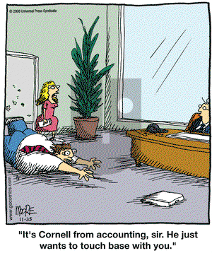 In the Bleachers on Tuesday November 25, 2008 Comic Strip