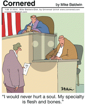 Cornered on Thursday January 28, 2016 Comic Strip