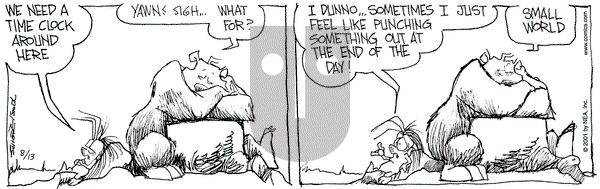 The Grizzwells on Monday August 13, 2001 Comic Strip
