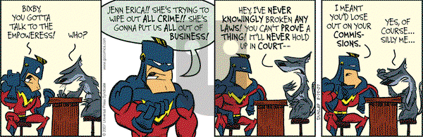 Ink Pen on Wednesday August 15, 2007 Comic Strip