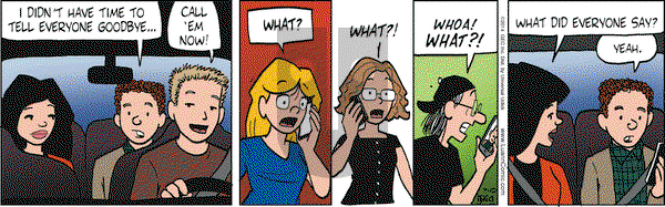 Luann on Thursday July 10, 2014 Comic Strip