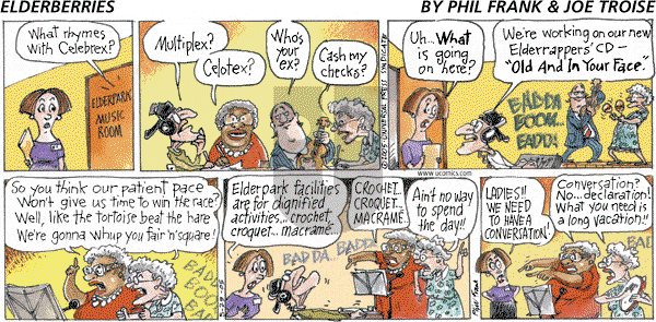 The Elderberries on Sunday May 29, 2005 Comic Strip
