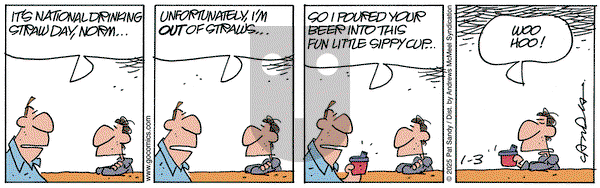 Next Door Neighbors on Friday January 3, 2025 Comic Strip