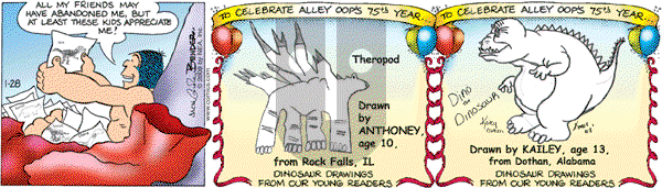 Alley Oop on Wednesday January 28, 2009 Comic Strip