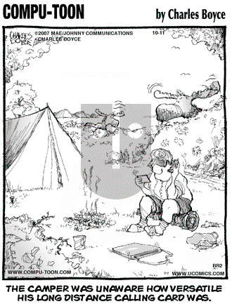 Compu-toon on Thursday October 11, 2007 Comic Strip