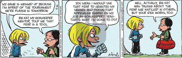 Cleats on Friday May 6, 2005 Comic Strip