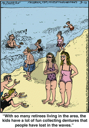 Close to Home on Saturday March 10, 2018 Comic Strip