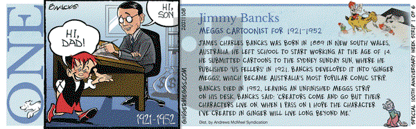 Ginger Meggs - Monday November 8, 2021 Comic Strip