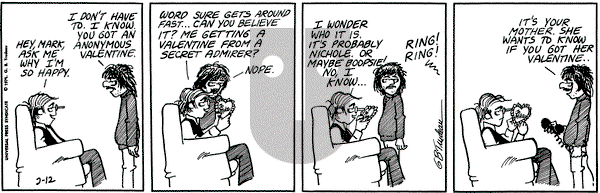 Doonesbury - Saturday February 12, 1972 Comic Strip