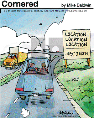 Cornered on Saturday August 7, 2021 Comic Strip