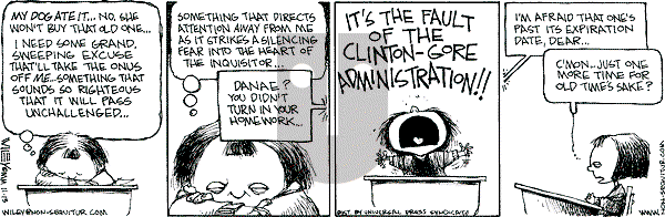 Non Sequitur on Monday November 13, 2000 Comic Strip