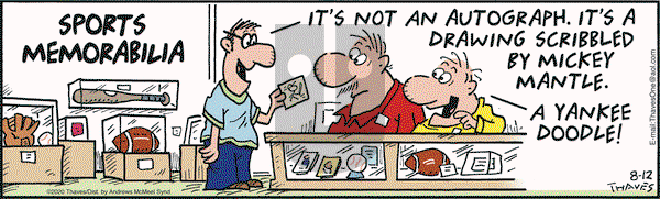 Frank and Ernest on Wednesday August 12, 2020 Comic Strip