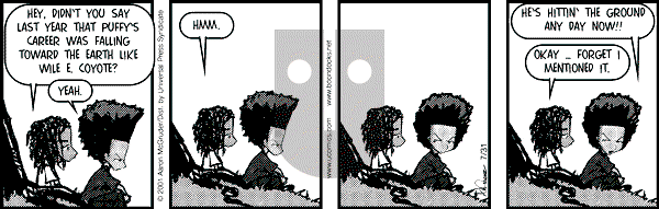 The Boondocks on Tuesday March 3, 2009 Comic Strip