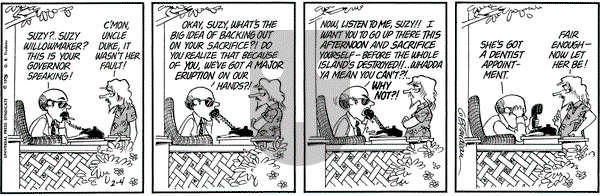 Doonesbury - Tuesday February 4, 1975 Comic Strip