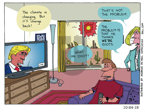 Ted Rall on Wednesday October 24, 2018 Comic Strip