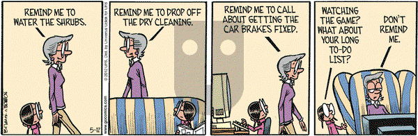 Grand Avenue on Saturday May 12, 2012 Comic Strip