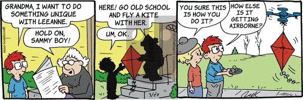 Lola on Thursday March 22, 2018 Comic Strip