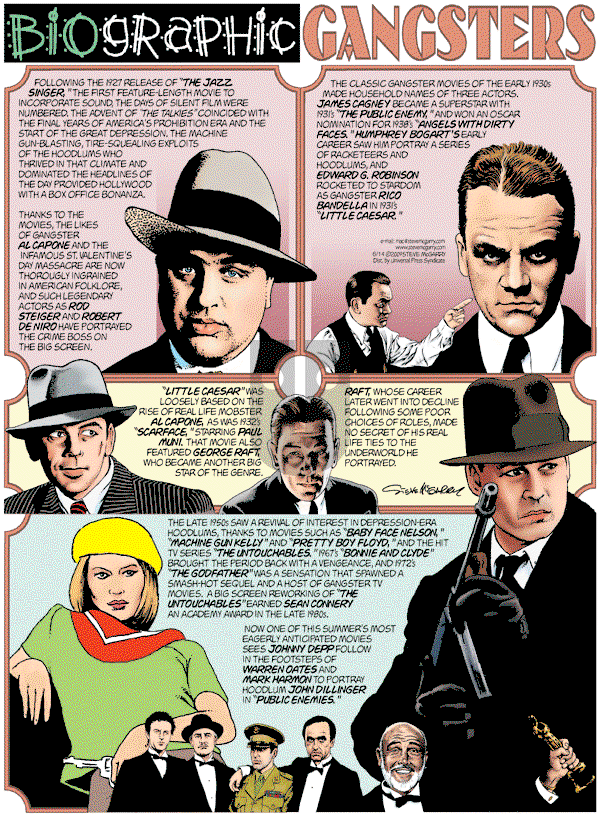 Biographic on Sunday June 14, 2009 Comic Strip