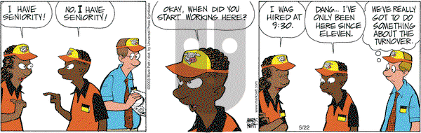 Lucky Cow - Thursday May 22, 2003 Comic Strip