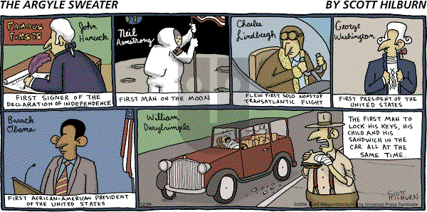 The Argyle Sweater on Sunday December 28, 2008 Comic Strip