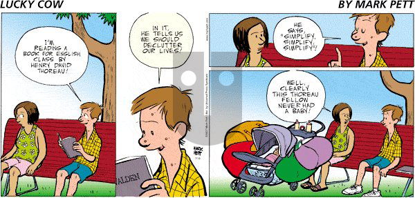 Lucky Cow - Friday August 25, 2023 Comic Strip