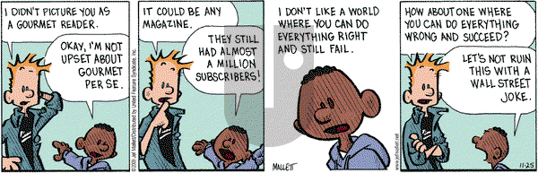 Frazz on Wednesday November 25, 2009 Comic Strip