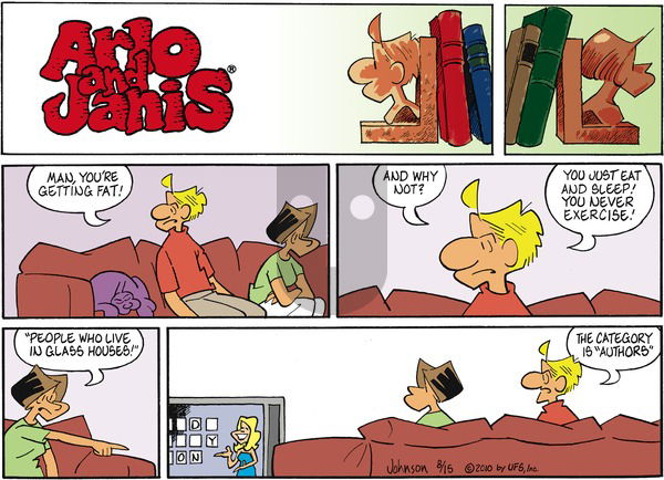 Arlo and Janis on Sunday August 15, 2010 Comic Strip