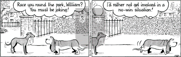 Fred Basset on Monday September 4, 2006 Comic Strip