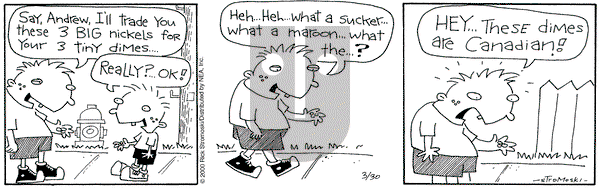 Soup to Nutz - Old on Thursday March 30, 2000 Comic Strip
