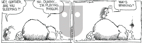 The Grizzwells on Wednesday July 10, 2002 Comic Strip