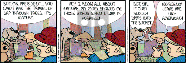 DeFlocked on Saturday March 18, 2017 Comic Strip