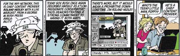 Doonesbury on Tuesday June 29, 1999 Comic Strip