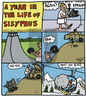 The Argyle Sweater on Thursday November 1, 2018 Comic Strip