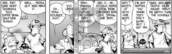 Get Fuzzy on Friday February 27, 2004 Comic Strip