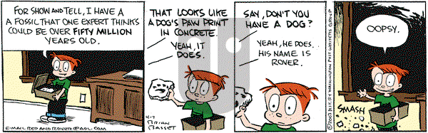Red and Rover on Monday April 7, 2003 Comic Strip