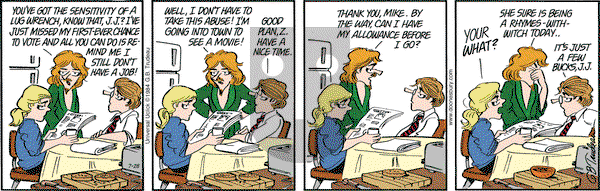 Doonesbury on Tuesday July 28, 2015 Comic Strip