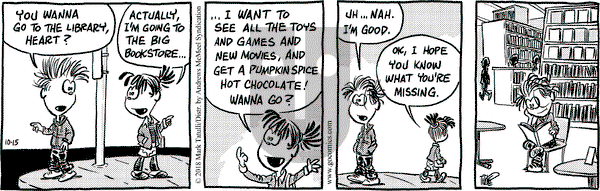 Heart of the City on Monday October 15, 2018 Comic Strip