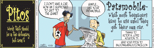 Baldo - Tuesday October 23, 2007 Comic Strip