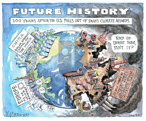 Matt Wuerker on Friday June 2, 2017 Comic Strip