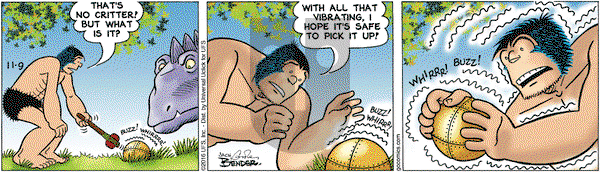 Alley Oop - Wednesday November 9, 2016 Comic Strip